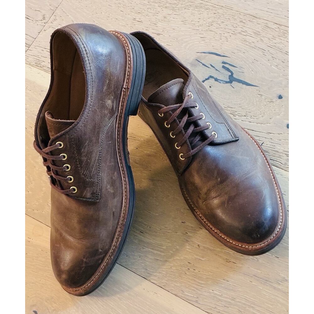 UGG Treadlite Jovin Brown Leather Oxford Shoes 1018689 Men's US Size 10 - Picture 2 of 10
